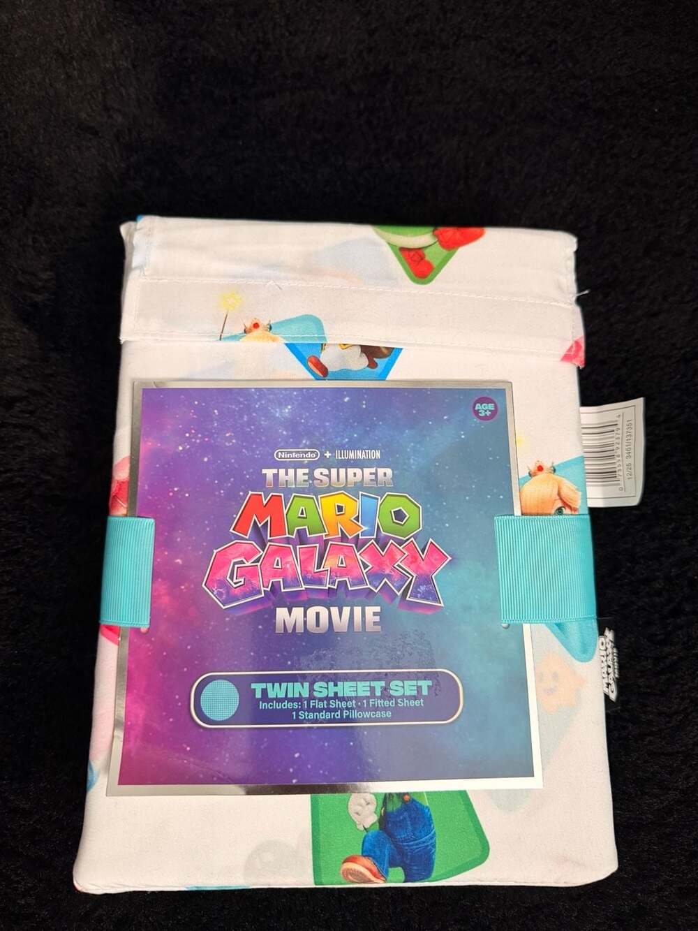 Nintendo Illumination The Super Mario Galaxy Movie Twin Sheet Set